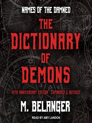 cover image of The Dictionary of Demons
